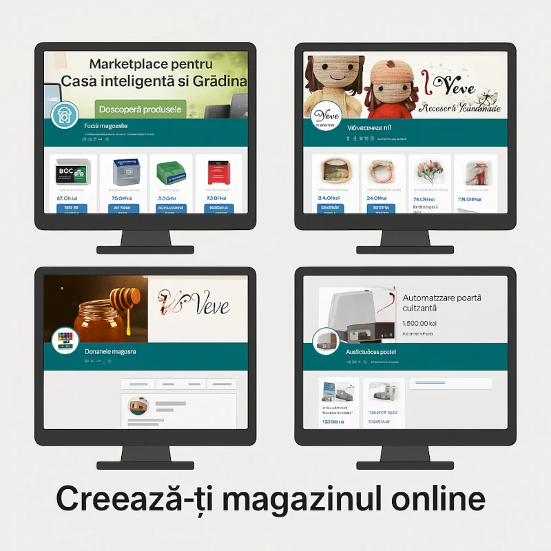 Crează-ti magazin online
