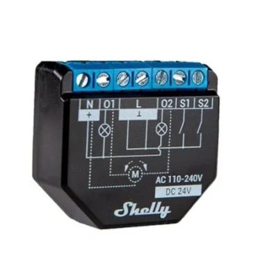 Shelly Plus 2PM2 intrerupator de releu inteligent WiFi