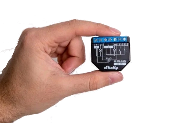 Shelly Plus 2PM2 intrerupator de releu inteligent WiFi cu 2 canale cu contor de putere - imagine 2