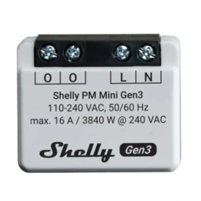 Smart home shelly power meter