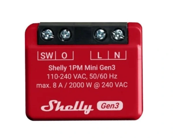 Smart home shelly releu