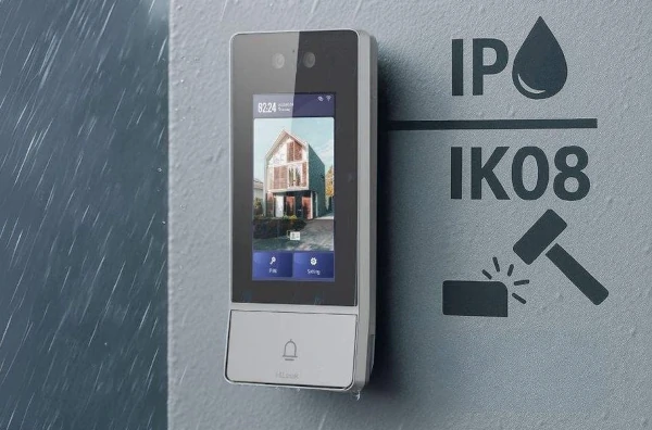 Videointerfon recunoastere faciala wi-fi montat
