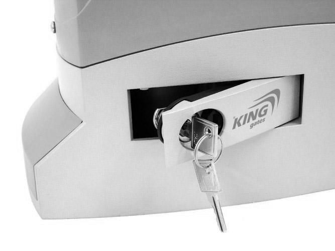 Automatizare poarta culisanta 400KG, 24V, Uz intensiv, King Gates - imagine 4