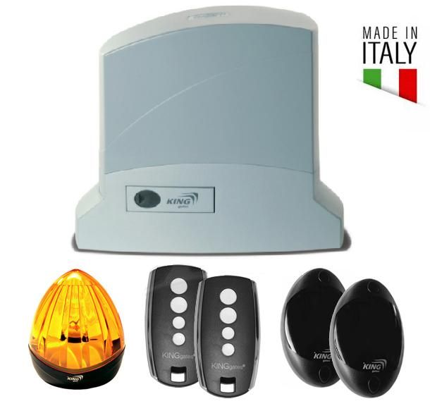 Automatizare poarta culisanta 400KG, 24V, Uz intensiv, King Gates - imagine 7