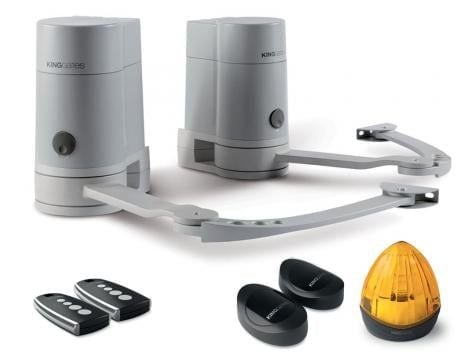 Automatizare poarta batanta cu brat articulat pentru trafic mediu KING GATES MINIMODUS pana la 2x2 m sau 2 x 250 kg