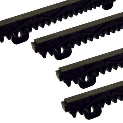 Set 4 cremaliere insertie metalica
